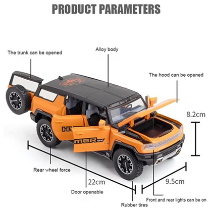 1/24 Hummer EV Die-cast Car Model