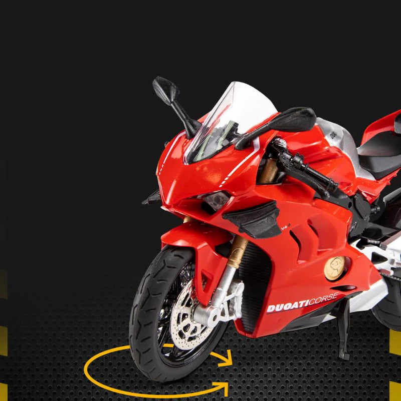 1/12 Scale Ducati V4S Motorcycle Model
