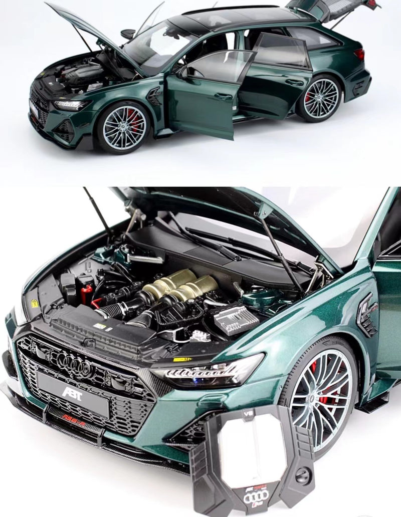 1/18 Audi Rs6 ABT Die-cast Car Model